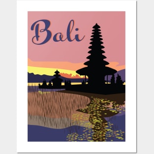 Bali Travel Poster Posters and Art